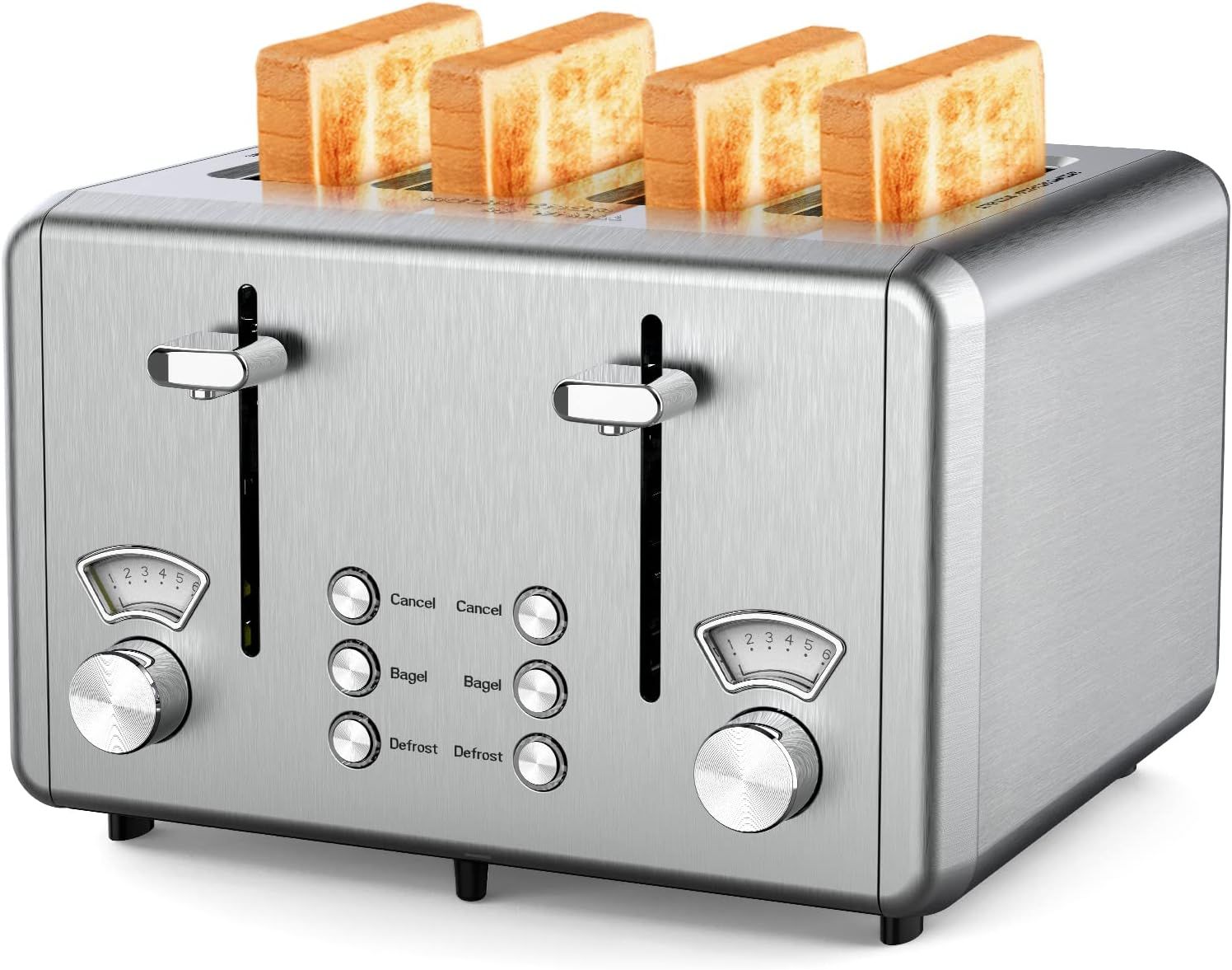 Refurbished Whall KST023GU 4 Slice Toaster with 6 Bread Shade Settings - Reebelo US