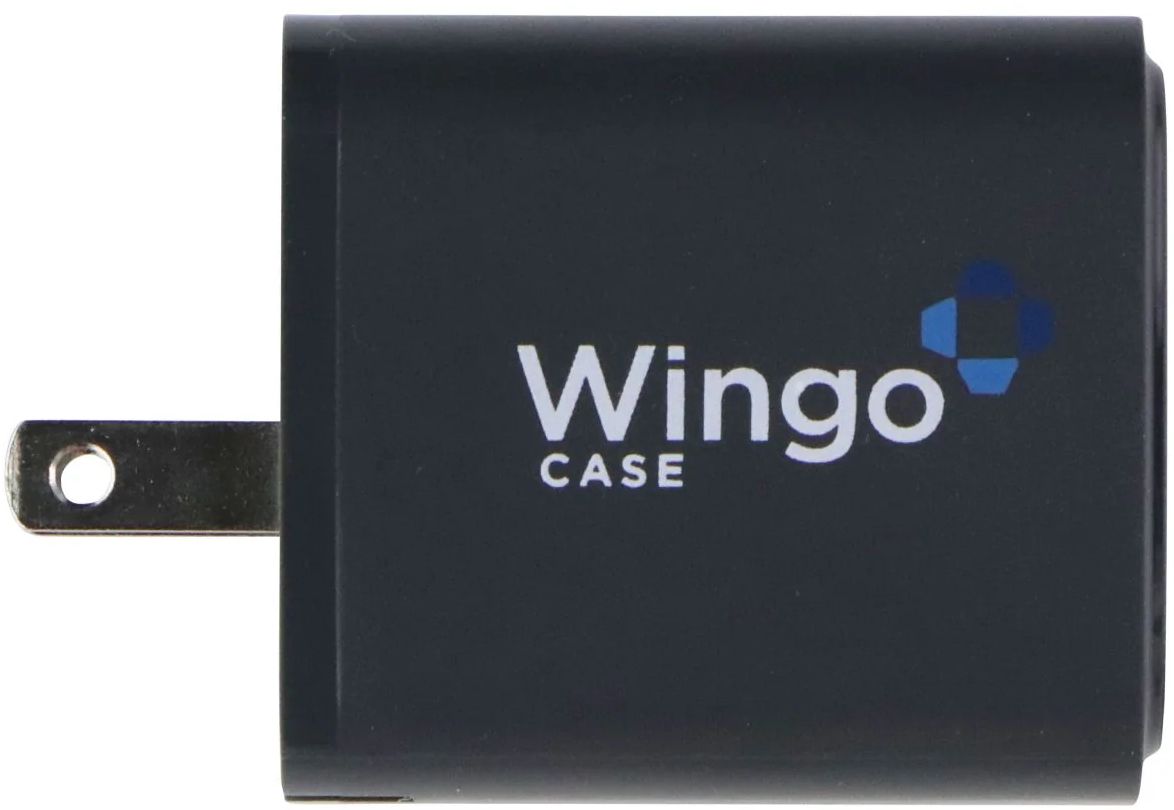 WingoCase 30W 3-Port Adapter for USB-A/USB-C/Lightning Cables with 5-Ft Cable - Reebelo US