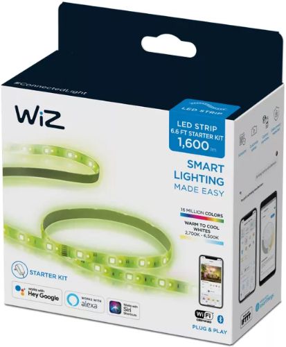 Refurbished WiZ LED Strip Starter Kit 2M - Reebelo US