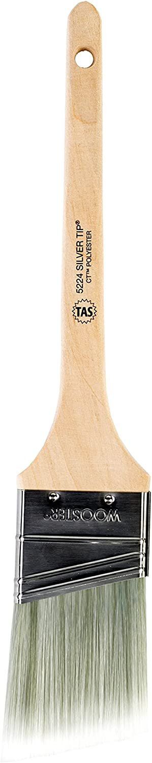 Refurbished Wooster Brush 5224-2 Silver Tip Thin Angle Sash Paint Brush 2-Inch - Reebelo US