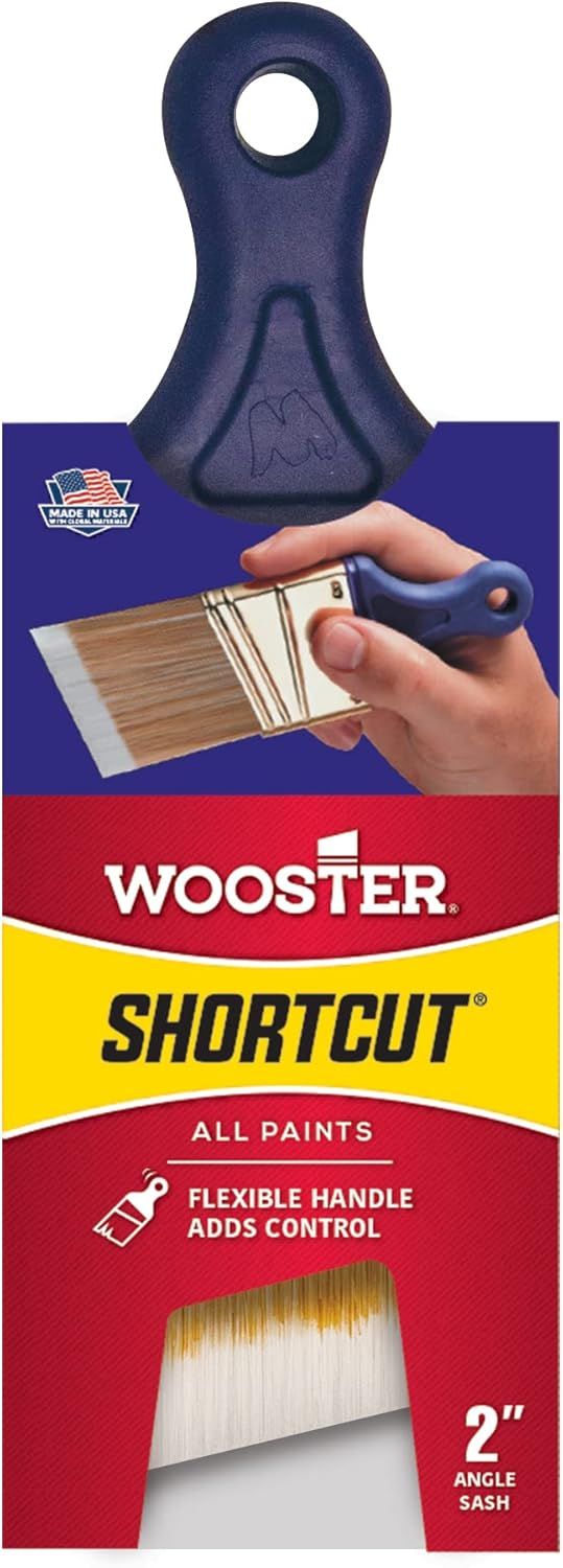 Refurbished Wooster Brush Q3211-2 Shortcut Angle Sash Paint Brush 2-Inch (2 Pack) - Reebelo US