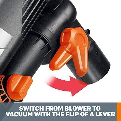 Refurbished Worx WG505 Trivac 12 Amp 3-in-1 Leaf Blower - Reebelo US