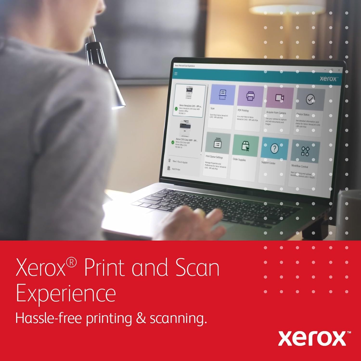 Refurbished Xerox B305/DNI Wireless Mono Laser All-in-One Printer - Reebelo US