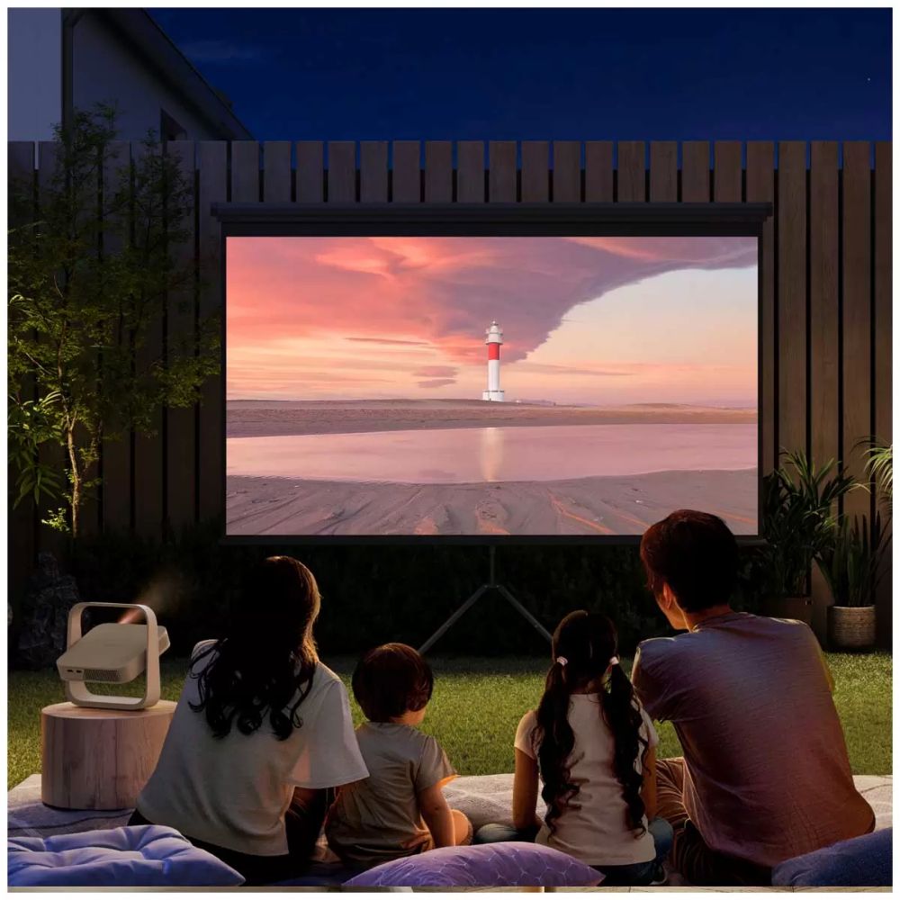 Refurbished XGIMI Elfin Flip Portable Projector with Stand WK03C - Reebelo US