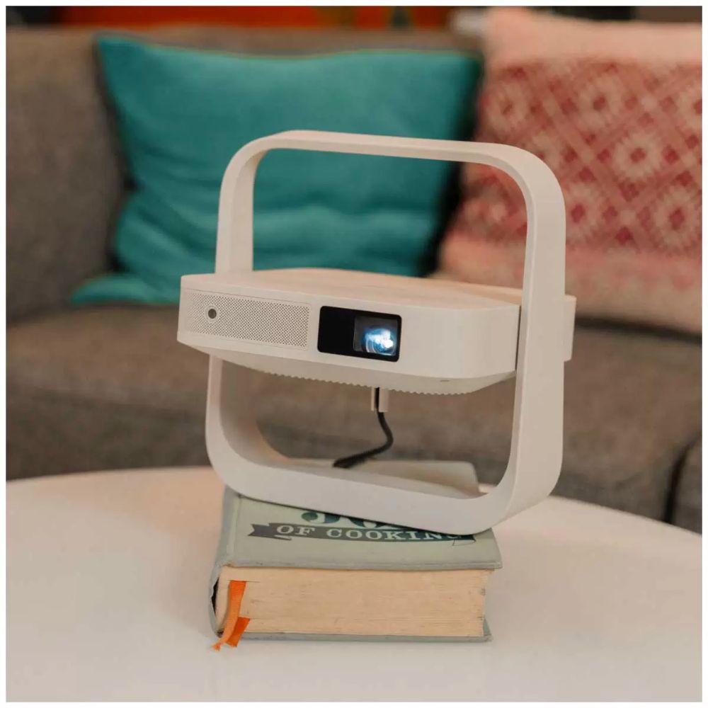 Refurbished XGIMI Elfin Flip Portable Projector with Stand WK03C - Reebelo US