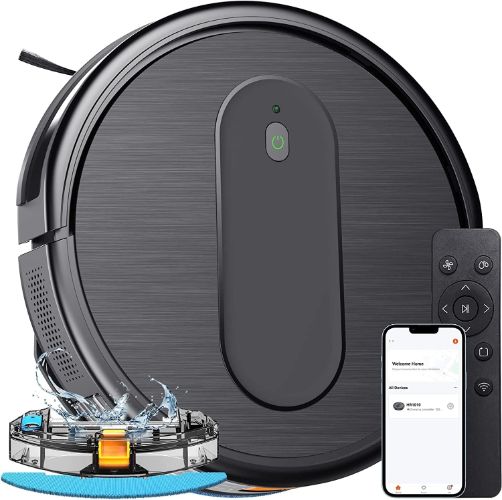 XIEBro HR1010 3-in-1 Robot Vacuum & Mop Cleaners - Black