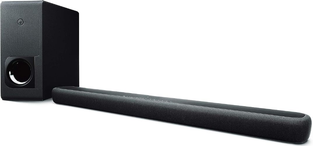 Refurbished Yamaha ATS-2090 Sound Bar with Wireless Subwoofer and Alexa Built-in - Reebelo US