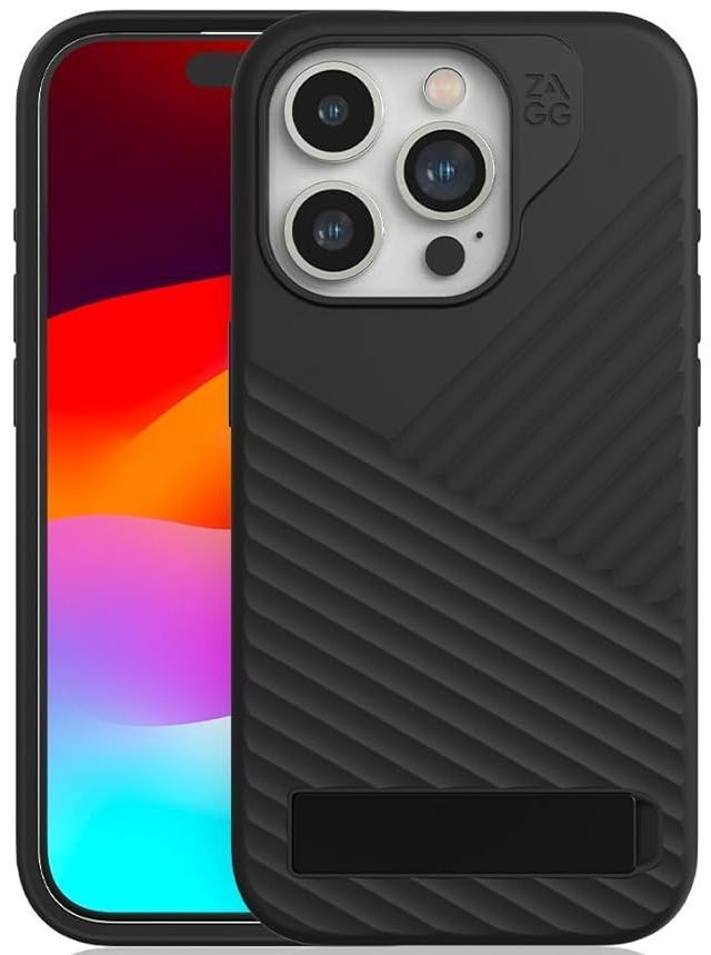 Zagg Denali Snap with Kickstand Phone Case for iPhone 15 Pro - Reebelo US
