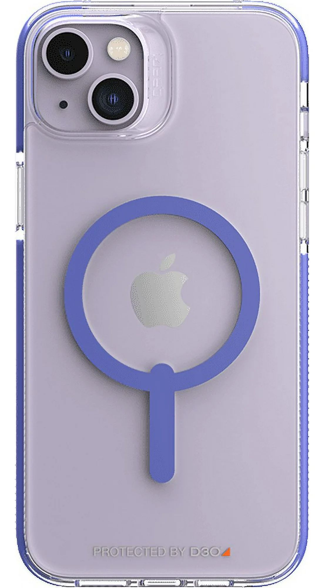 Zagg Gear4 Piccadilly Snap Phone Case with Magsafe for iPhone 14 Plus - Periwinkle/Clear