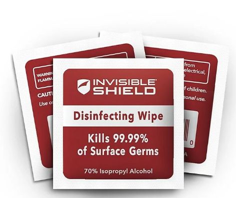 Zagg Invisible Shield Disinfecting Wipes Pack (25 Wipes) - Reebelo US
