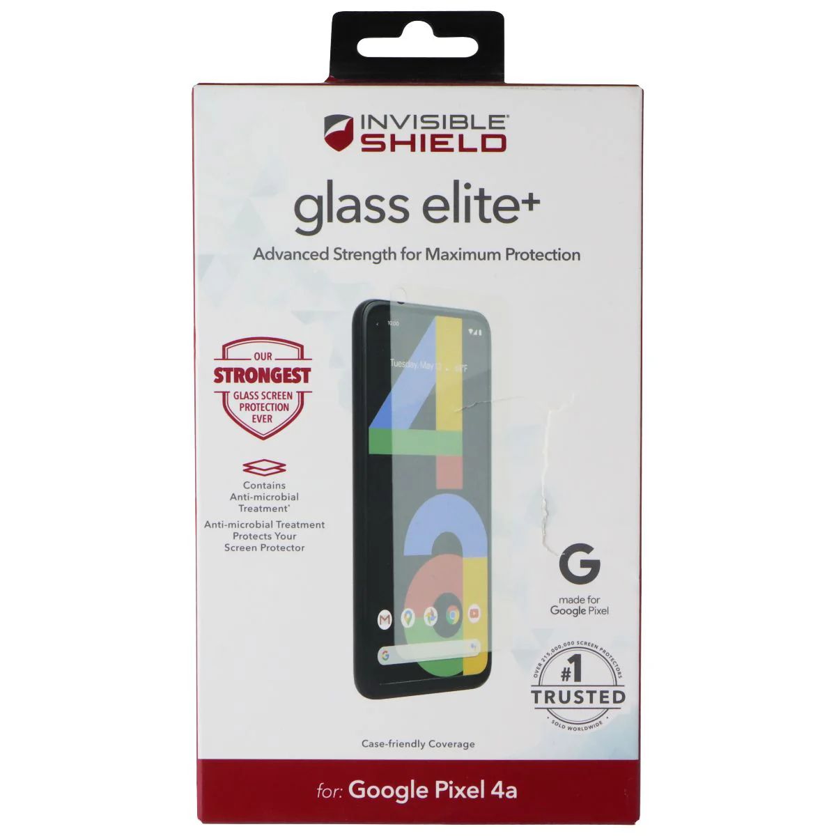 ZAGG InvisibleShield (Glass Elite+) Screen Protector for Pixel 4a  - Reebelo US