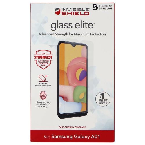 Zagg InvisibleShield Glass Elite Screen Protector for Galaxy A01 - Reebelo US