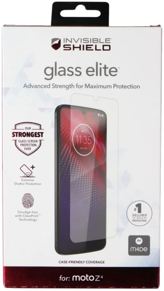 ZAGG Invisible Shield Glass Elite Screen Protector for Motorola Moto Z4