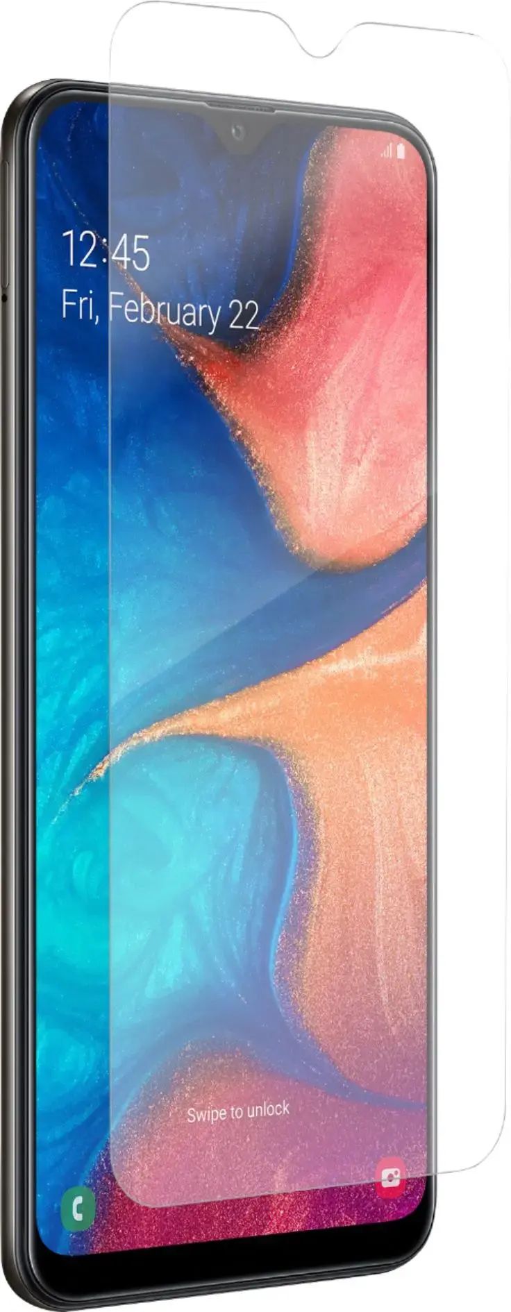 Zagg InvisibleShield Glass+ Screen Protector for Samsung Galaxy A20 - Clear