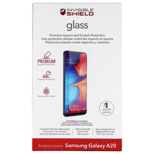 Zagg Invisible Shield Glass Screen Protector for Galaxy A20 - Reebelo US