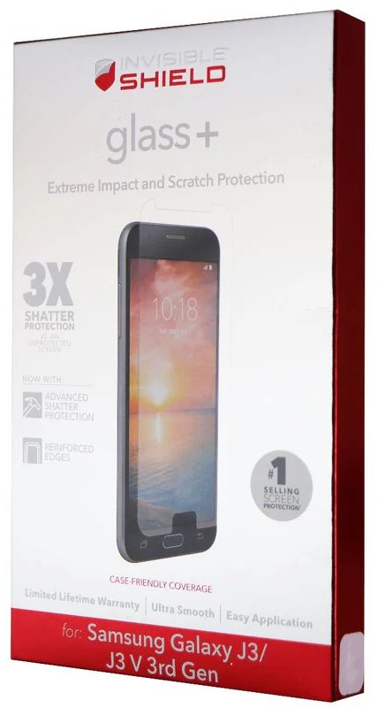 Zagg Invisible Shield Glass Screen Protector for Galaxy J3/J3 V (3rd Gen) - Reebelo US