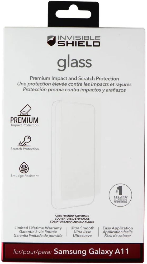 ZAGG InvisibleShield Glass Screen Protector for Samsung Galaxy A11 - Clear
