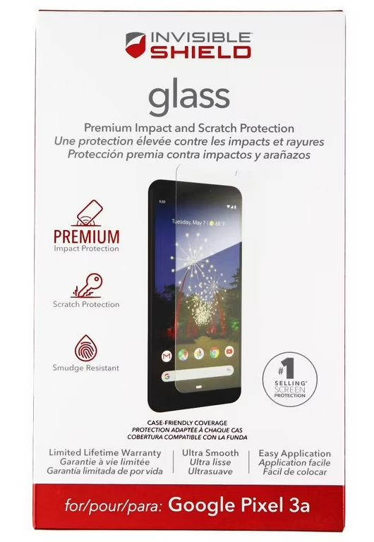ZAGG Invisible Shield Glass Series Tempered Glass for Google Pixel 3a - Reebelo US