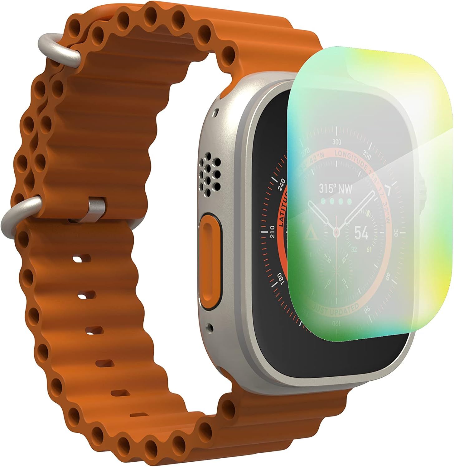 ZAGG InvisibleShield Ultra Eco Screen Protector for Apple Watch Ultra (49mm) - Clear