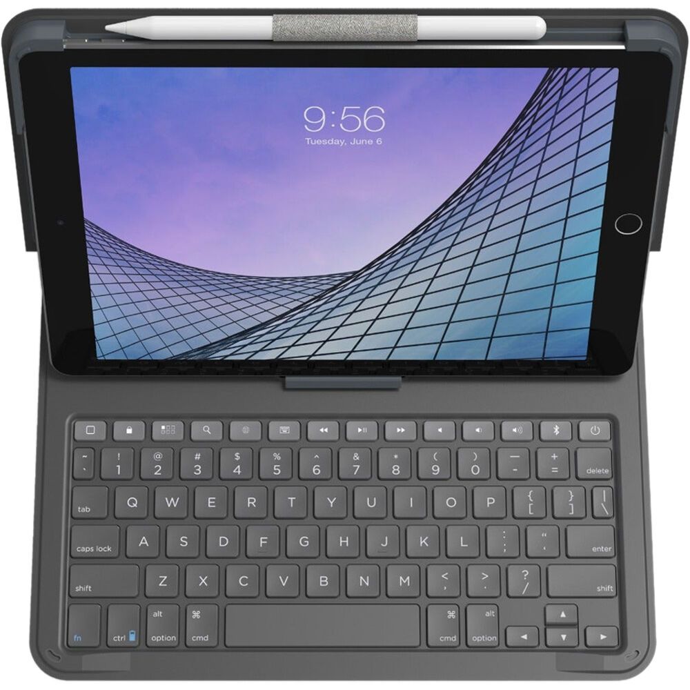 Refurbished ZAGG Messenger Folio 2 Tablet Keyboard & Case for iPad 10.9" (10th Gen) - Reebelo US