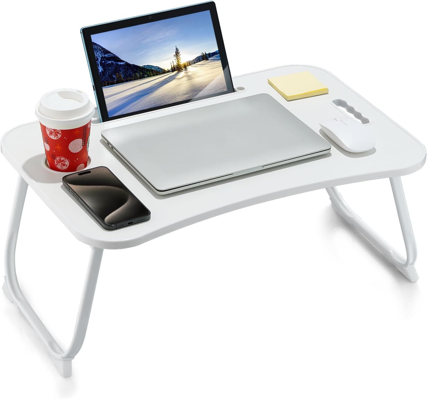 Refurbished Zeaptac Laptop Bed Desk Foldable Lap Table - Reebelo US