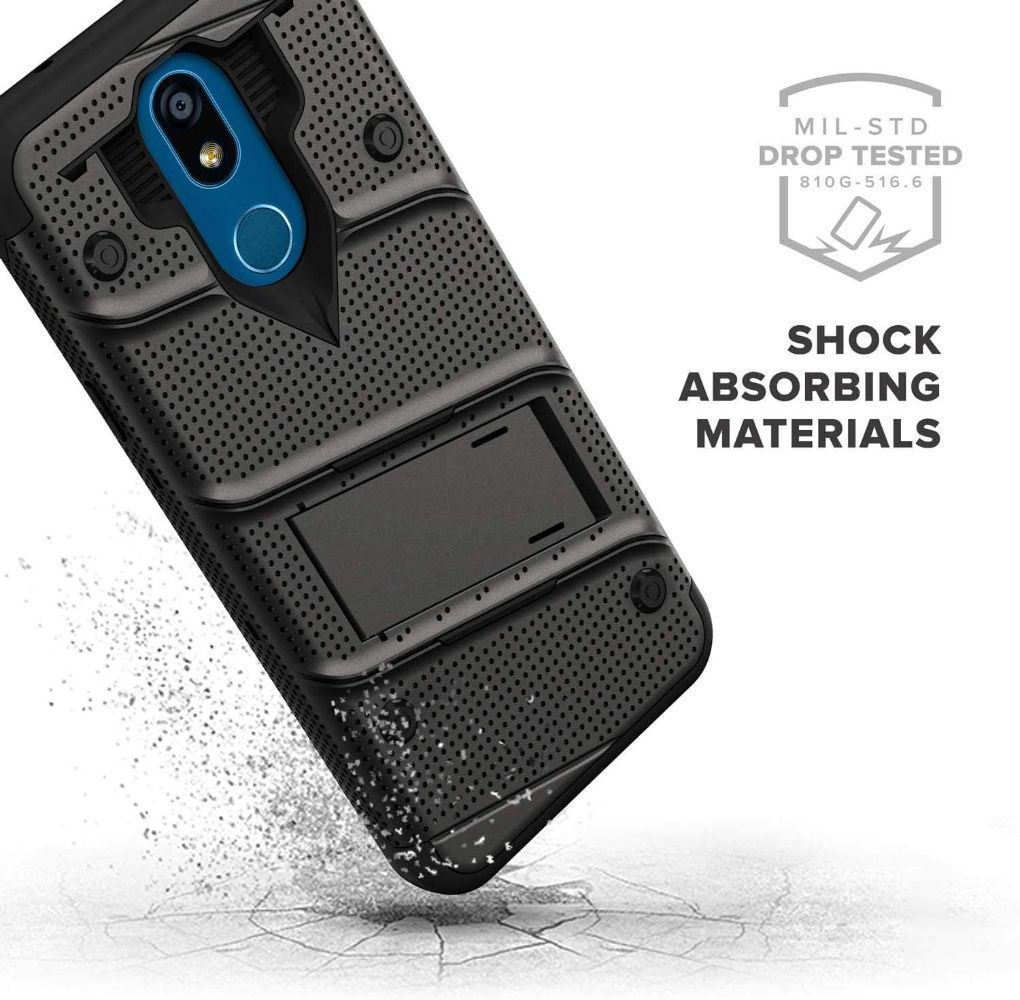 ZIZO BOLT Series Phone Case for LG Harmony 3/ K40/ Solo - Reebelo US