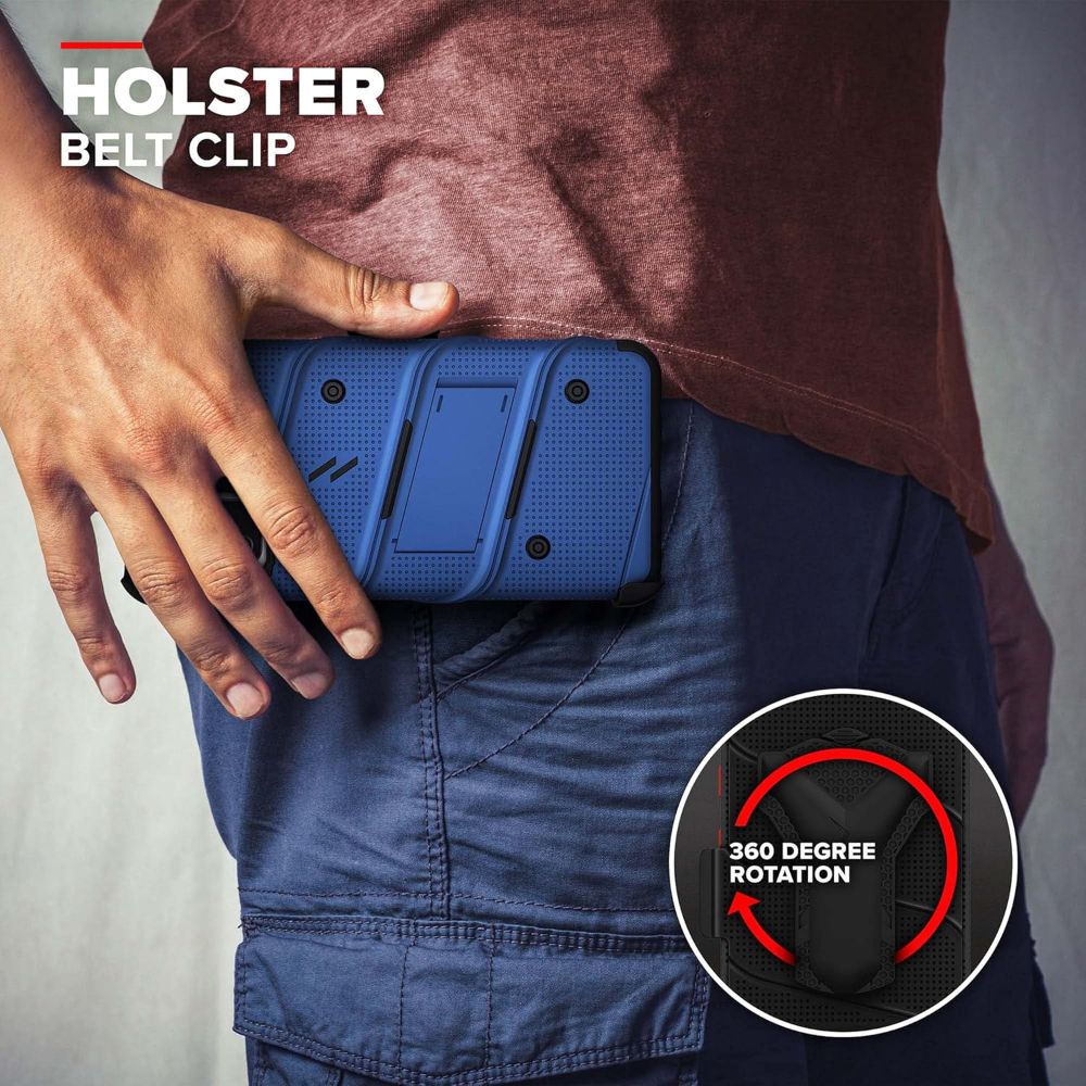 ZIZO BOLT Series Phone Case / Holster / Glass for Samsung Galaxy A02s - Reebelo US