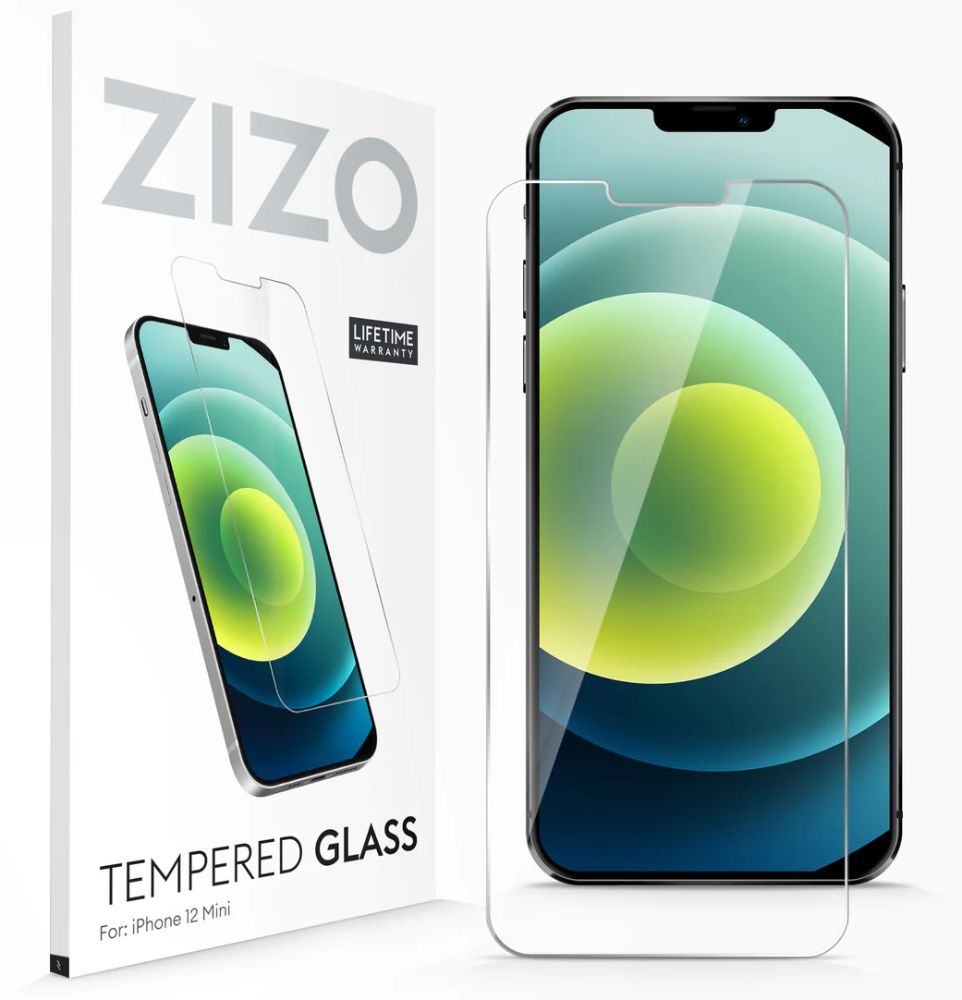 ZIZO Tempered Glass High Impact Protection Screen Protector for iPhone 12 mini - Reebelo US