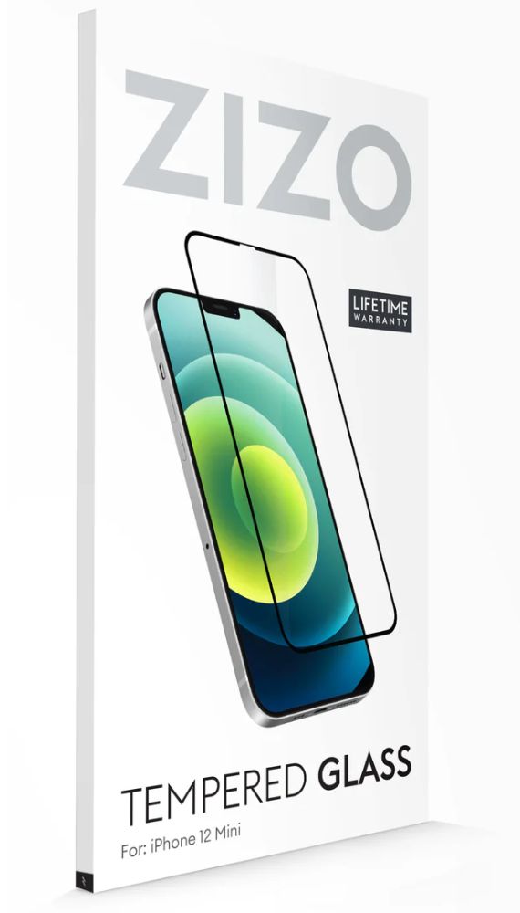 ZIZO Tempered Glass Screen Protector for Apple iPhone 12 mini - Reebelo US
