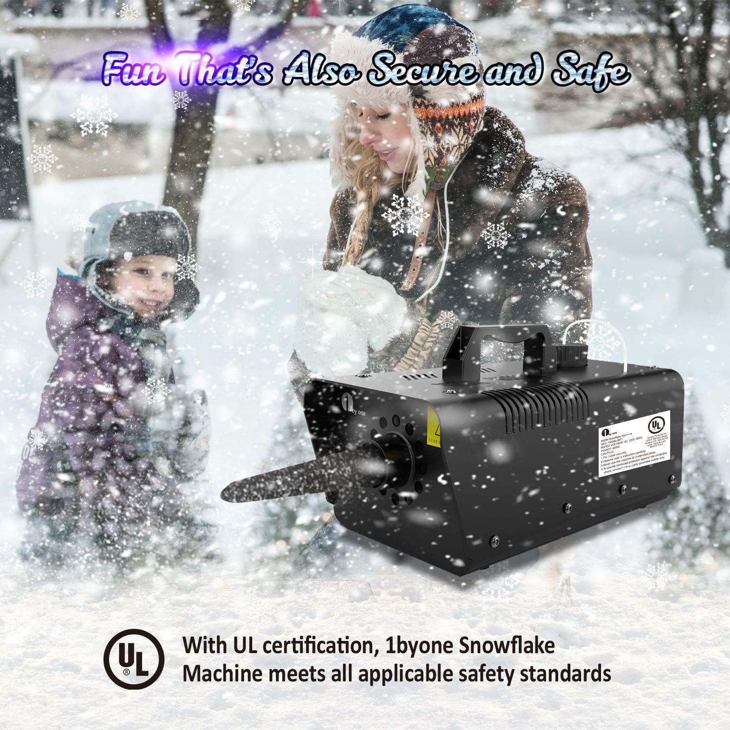 Refurbished 1byone 650W Wired Remote Control Snow Machine - Reebelo US