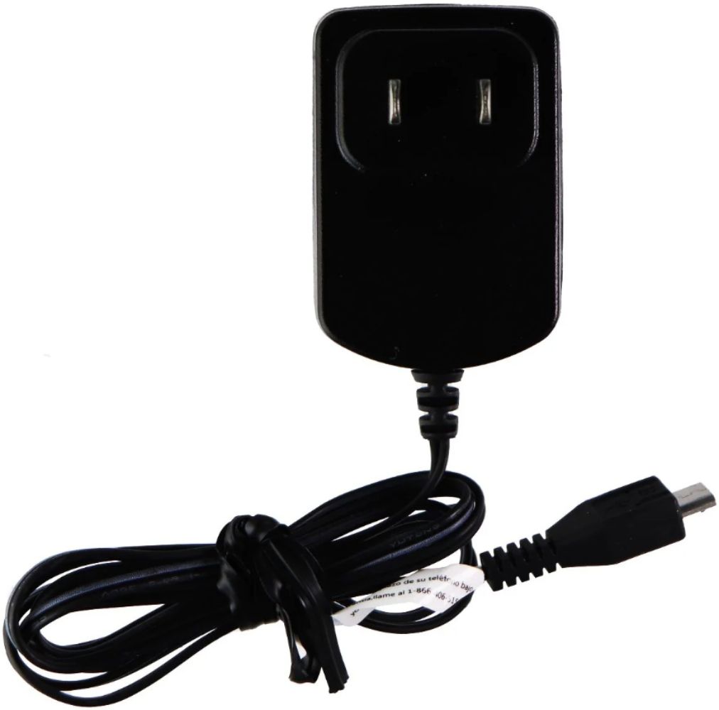 3-ft Travel Charger (5V/550mA) Micro-USB Wall Adapter - Reebelo US