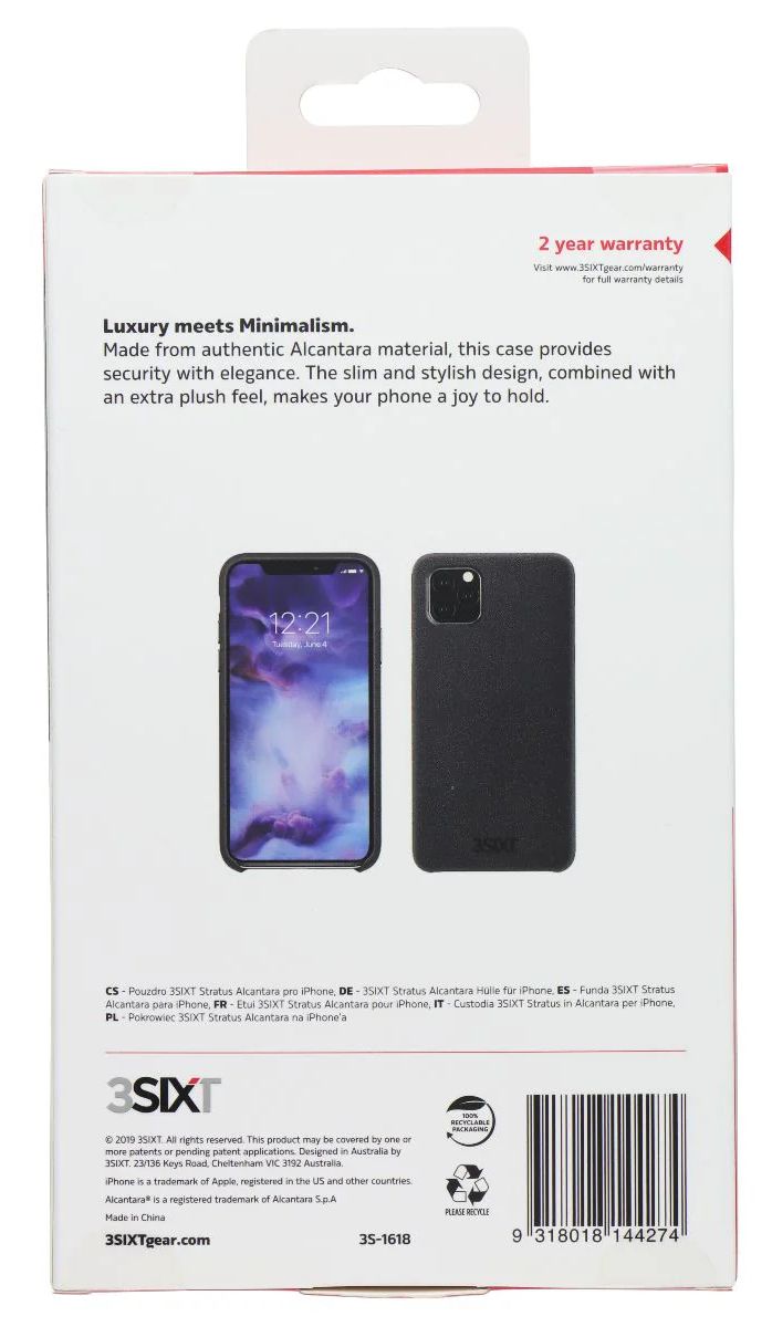 3SIXT Stratus Series Case for Apple iPhone 11 Pro - Reebelo US