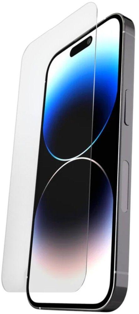 BodyGuardz Pure 3 Antimicrobial Tempered Glass Screen Protector for iPhone 14 Pro