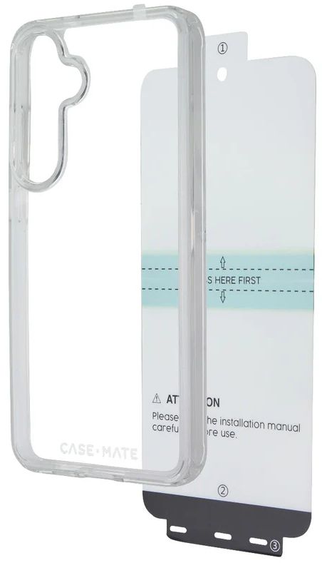 Case-Mate Protection Pack Phone Case & Screen Protector for Samsung Galaxy S24+