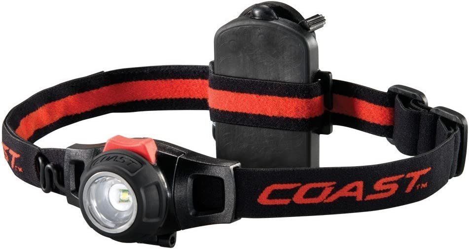 Coast 19284 Adjustable Pure Beam Focusing Headlamp Optic HL7 LED Flashlight