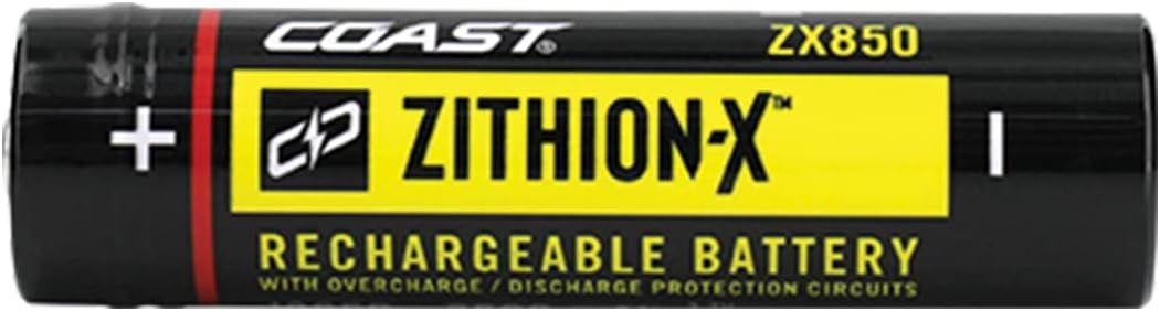 Coast ZX850 ZITHION-X Li-Ion Rechargeable Battery