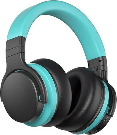 Commalta Active Noise Cancelling Headphones Over Ear Bluetooth