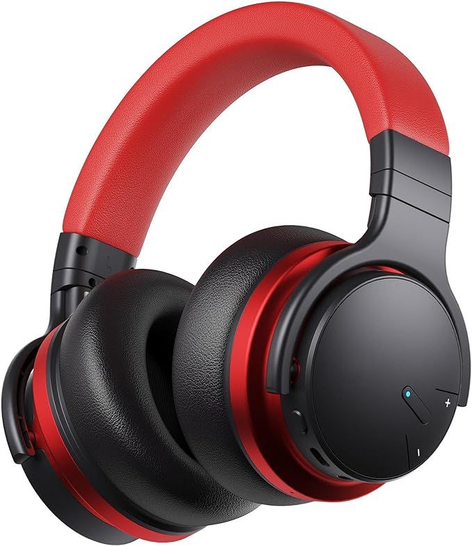 Commalta E7 Active Noise Cancelling Wireless Headphones