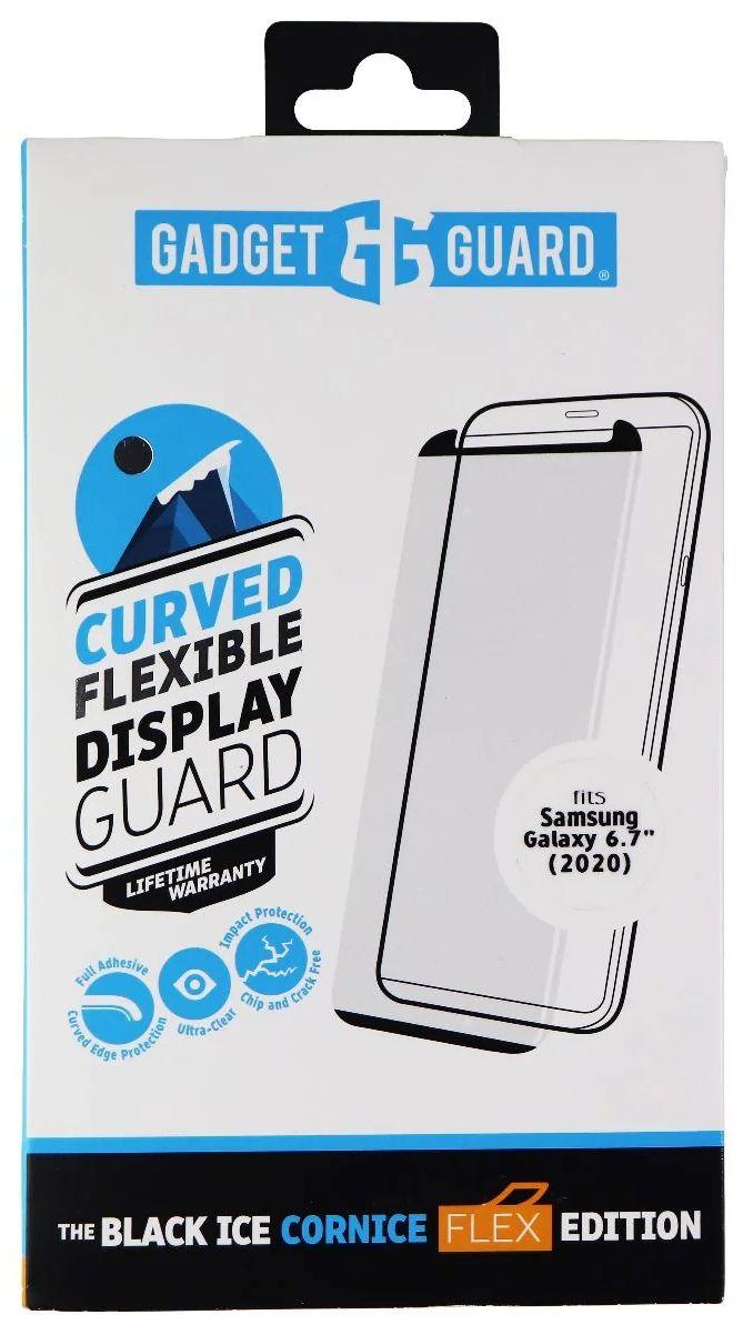 Gadget Guard Black Ice Cornice Flex Tempered Glass Screen Protector for Galaxy S20+