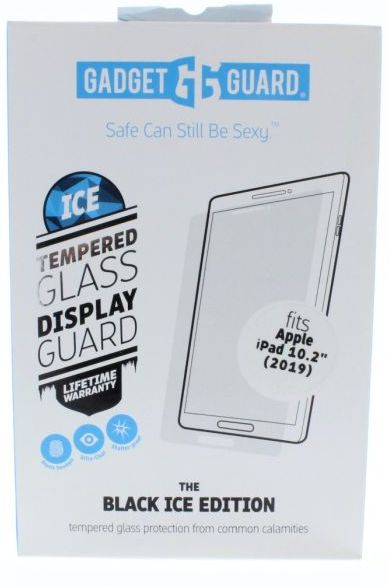 Gadget Guard Black Ice Edition Premium Tempered Glass Screen Protector for iPad 10.2" (2019/2020)