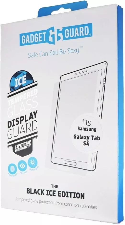 Gadget Guard Black Ice Edition Tempered Glass Screen Protector for Samsung Galaxy Tab S4