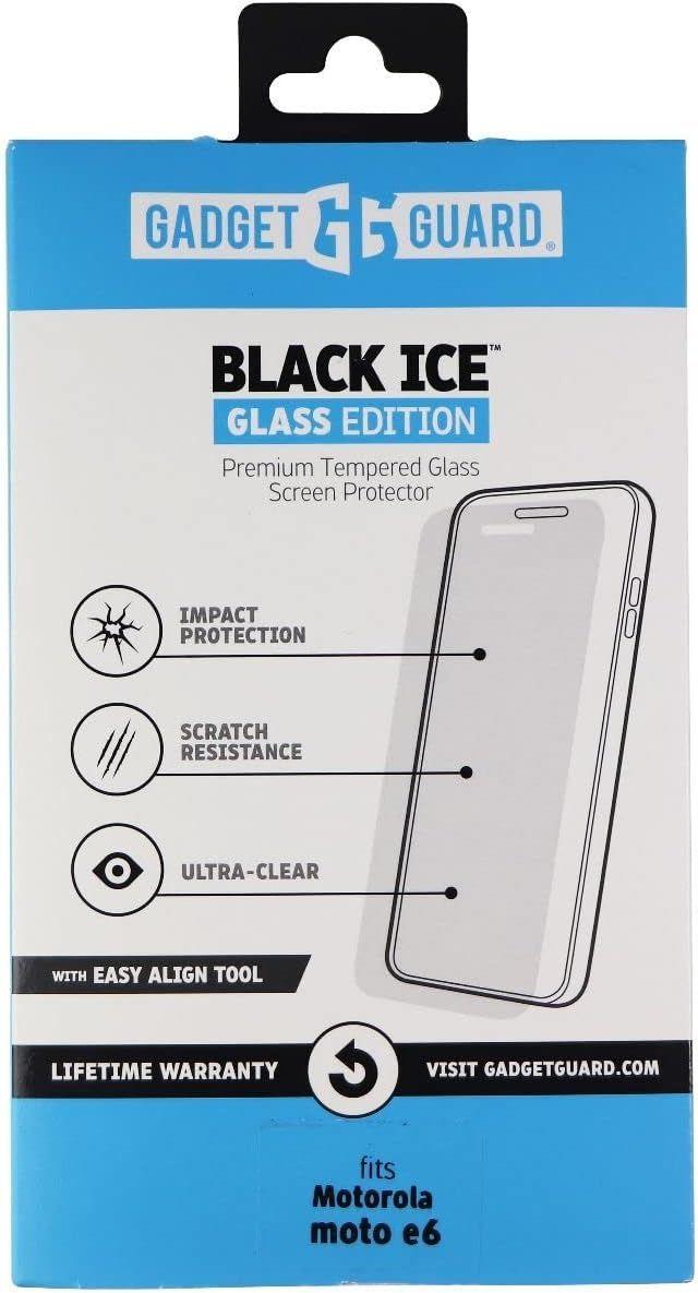 Gadget Guard Black Ice Glass Edition Screen Protector for Motorola Moto e6