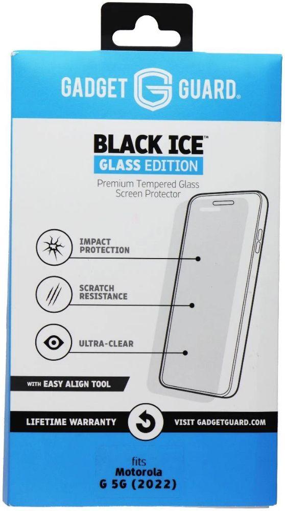 Gadget Guard Black Ice Glass Edition Screen Protector for Motorola One 5G