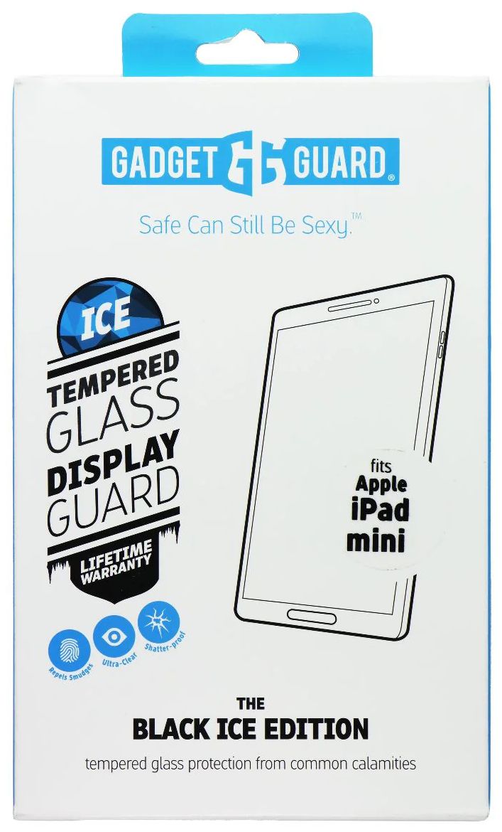Gadget Guard Black Ice Tempered Glass Display Guard for iPad Mini (7.9-in)