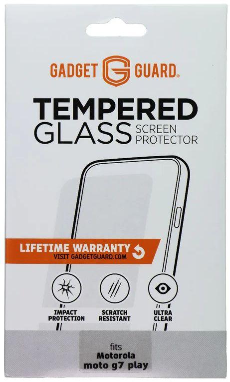 Gadget Guard Tempered Glass Screen Protector for Motorola Moto G7 Play