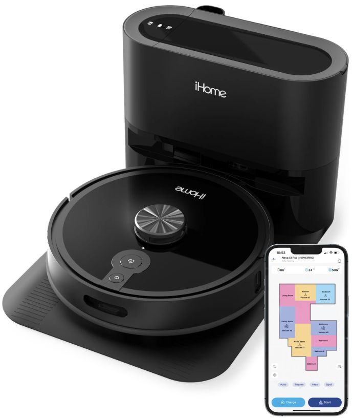 iHome Autovac Nova S1 Pro Robot Vacuum