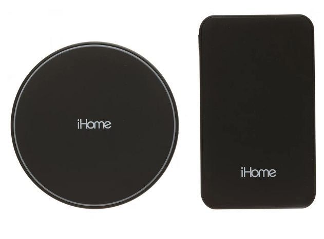 iHome Rainbow 2-in-1 Ultra Slim Charging Bundle