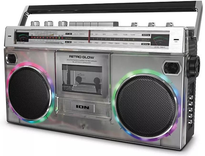 ION Audio RETROGLOWXUS Retro Glow Bluetooth Speaker