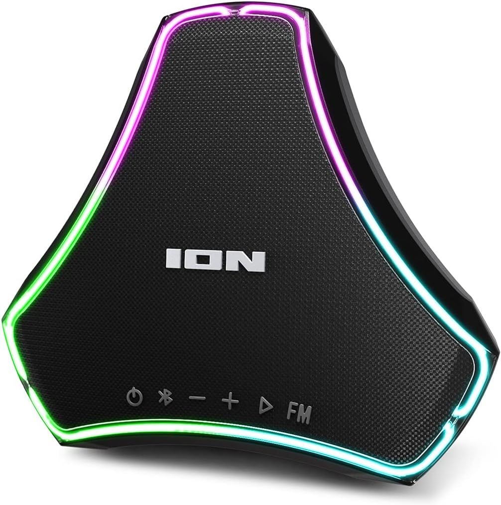 ION Triumph Boombox Speaker with LED Illumination