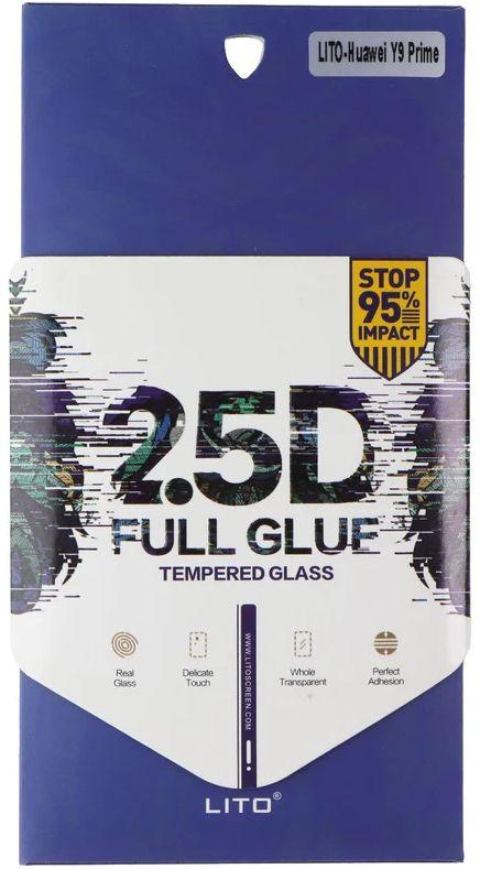 LITO 2.5D Full Glue Tempered Glass Screen Protector for Huawei Y9 Prime